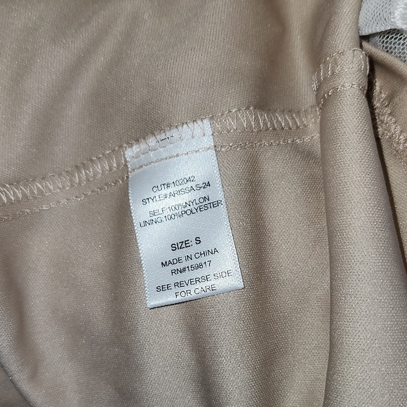 Nwot Altar'd State Tan and Cream Maxi Skirt - Picture 5 of 6